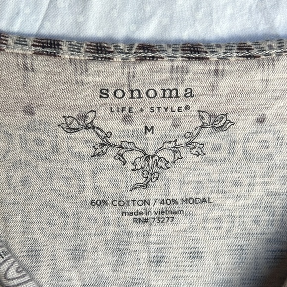 Sonoma BoHo Summer Cotton Dress M - Picture 3 of 4